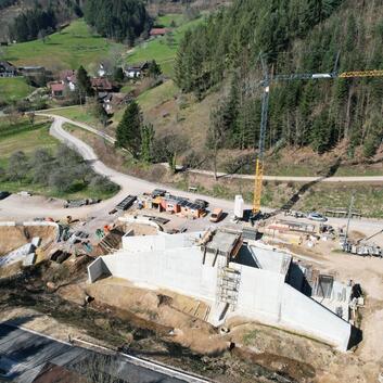 Hochwasserrückhaltebecken Ohlsbach